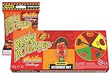 Jelly Belly Bean Boozled Set Glücksrad Flaming Five scharfe Edition 100g + Nachfüllbeutel 54g