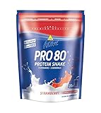 Inkospor Active Pro 80 Protein Shake, Erdbeere, 500g B