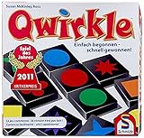 Schmidt Spiele 49311 Qwirkle, Spiel des Jahres 2011, Familienspiel, FFP Artik