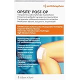 Opsite Post-OP Duschpflaster, 6,5 x 5 cm, 5 Stück