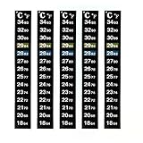 AT- 003 10-36° C Thermometer Flüssigkristall Farbtemperatur Wasserdichte Temperaturmessg