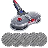 Exanko Elektrische Wisch Vakuum BüRste und Reiniger Reinigungs Tuch für V7 V8 V10 V11 Austauschbare Teile mit Wassertank S