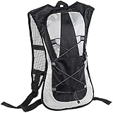 Xcase Fahrradrucksack: Ultraleichter Fahrrad-Rucksack mit Reflektoren, wasserabweisend, 5 l (Laufrucksack)