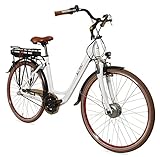 LLOBE City E-Bike Metropolitan Joy weiß, 28 Zoll, Akku 36V / 13Ah, 250 Watt M