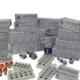 200 St PROFI Werkstattpaket Halogenlampen Autolampen H7 H4 H3 H1 12V Lampen Auto Sortiment inkl Signallampen P21W P21/5 PY21W W5W C5W C10W
