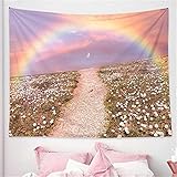 YYRAIN Nordic Polyester Bedrucktes Hängendes Tuch Modernes Zuhause Wohnzimmer Schlafzimmer Wandkunst Dekoration Wandbehang Multifunktionale Strandtuch Tischdecke 59x39 Inch{W150xH100cm}