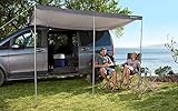 BERGER Ultraleicht Outdoor Tarp Camping Sonnensegel Wohnwagen - Regenschutz und Sonnenschutz Strand oder Garten - Ideal für Campingbus, Wohnwagen, Markise, Keder oder Saugnapf-Montag