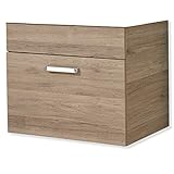 Pelipal Waschtischunterschrank, San Remo Eiche Terra quer Nachbildung, 44,5x63x50