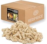 REDPRICE® Anzündwolle (5KG) Premium 100% ÖKO-Kaminanzünder Grill-Smoker-Ofen Anzünder Holz-Wolle mit Natur-Wachs Kamin-Ofen umweltfreundlich fire-starter Holzanzünder Feueranzü