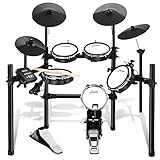 Donner E-Drum Kit elektronisches Schlagzeug mit Drumsticks (DED-200)