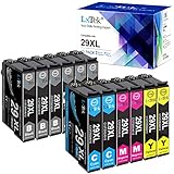 LxTek Kompatibel Tintenpatrone als Ersatz für Epson 29 29XL für Expression Home XP-342 XP-245 XP-442 XP-235 XP-335 XP-432 XP-455 XP-332 XP-345 XP-247 XP-445 (Schwarz Cyan Gelb Magenta, 12er-Pack)