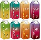 Capital Bra BraTee 8er Set MIX 2x Zitrone, Pfirsich, Melone, Granatapfel a 0,75l E