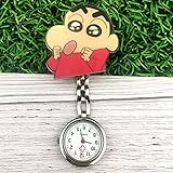 LLRR Krankenschwester Armbanduhr,Netter Lächeln-Klipp-Krankenschwestertisch, elektronischer Taschentisch für Studentenprüfung-MM,Schwesternuhr T