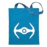 Kiwistar TIE-X1-Turbosternjäger Tragetasche Baumwolltasche Stoffbeutel Umhängetasche Langer Henk