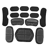 Helm-Pads - 13Stk Helm innenpolster Helm Schwammpad Airsoft Schutzkissen Helm DIY EPP Schwammpad Set Motorrad-Sturzhelm Ersatz Zubehö