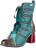 LAURA VITA Damen EVCAO 01 Ankle Boot, Turquoise, 41 EU