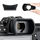 Kiwifotos Augenmuschel Okular für Fujifilm Fuji X-T4, X-T3, X-T2, X-T1, GFX100S, GFX100, GFX-50S, X-H1 Ersatz Ersetzt Fujifilm EC-XT L, EC-GFX, EC-XT M, EC-XT S, EC-XH W Eyepeice Cup