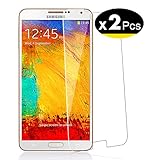 NEW'C 2 Stück, Schutzfolie Panzerglas für Samsung Galaxy Note 3, Frei von Kratzern, 9H Härte, HD Displayschutzfolie, 0.33mm Ultra-klar, Ultrabeständig