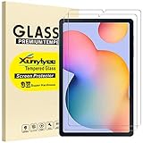 XunyLyee [2 Stück Panzerglas Schutzfolie Kompatibel mit Samsung Galaxy Tab S6 Lite 10,4 Zoll, Einfache Installation Glas Displayschutz für Galaxy Tab S6 Lite SM-P610/SM-P615