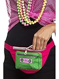 shoperama 80er Jahre Hip Bag Bauchtasche Gürteltasche Kassette Reißverschluss 80's Achtziger Madonna Cindy Lauper Disco Pop Pink T