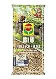 COMPO BIO Holzschnitzel zur Befüllung von Hochbeeten oder als Dekoration, Entrindetes Nadelholz, Kultursubstrat, 60 Liter, B