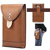 Gürteltasche für iPhone 12 Mini 12 Pro SE 2020 11 Pro XR XS Gürtelhalter Tasche Handy Gürteltasche mit Gürtelclip Hüfttasche für Samsung Galaxy Note10 S21 S20 S10 B