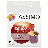 Tassimo Kenco Americano Smooth, Kaffee, Kaffeekapsel, Gemahlener Röstkaffee, 16 T-D