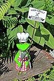 Gwenys Haus Zaunhocker Frosch Chef g