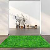 YYRAIN Nordic Fashion Rechteckiger Kurzfloriger Flauschiger Teppich, Weiches Und Bequemes Kissen Für Das Wohnzimmer Und Das Schlafzimmersofa, Yogamatte Vor Dem Fernseher 60x90