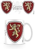 empireposter Game of Thrones - Lannister Wappen - Keramik Tasse - Größe Ø8,5 H9,5