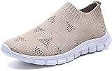 Dtuta Mesh Schnür-Sneaker Damen, Athletic Wanderschuhe - Lässige, leichte, atmungsaktive Laufschuhe aus M