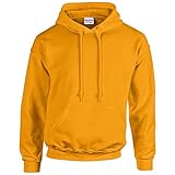Gildan - Unisex Kapuzenpullover 'Heavy Blend' , Gold, Gr. L