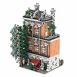 HAMM Creator Old Town Hostel MOC-46504 Kreative Street View-Bausteine (lizenziert und entworfen von STEBRICK), 5286-teilige Blöcke, kompatibel mit Lego C