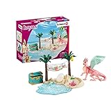 Schleich 42436 bayala Spielset - Dracheninsel mit Schatz, Spielzeug ab 5 J