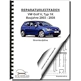 VW Golf 5 Typ 1K 2003-2008 Schaltplan Stromlaufplan Verkabelung Elektrik