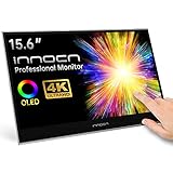 INNOCN Tragbarer Monitor mit Akku, 15.6 Zoll (39.6 cm) – OLED-Reise-Monitor mit Akku von INNOCN – zweiter Touchscreen für Fotobearbeitung mit 4K, 100% DCI-P3, 10000:1, Handy,