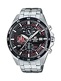 Casio Edifice Herren Massives Edelstahlgehäuse und Edelstahlarmband Uhrenarmband EFR-556DB-1AVUEF