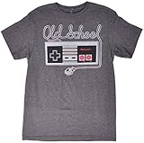Nintendo Herren T-Shirt Tangled Controller - grau - Groß