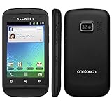 Alcatel One Touch 918D Smartphone (8,1 cm (3,2 Zoll) Touchscreen, 3,2 Megapixel Kamera, Dual-SIM, Android 2.3) schw