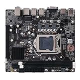 Joliy H61 LGA 1155 Motherboard Sockel Desktop Mainboard DDR3 Dual Channels für Intel LGA1155 Core I3 I5 CPU Computer Mainb