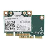 WLAN Netzwerkkarte,Wireless Karte, WiFi Karte,Kompatibel mit Bluetooth 4.0/Half Mini PCI E Schnittstelle für Laptop