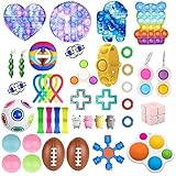 Miokycl 41 PCS Sensorische Stressabbauer Spielzeug-Satz, Kinder oder Erwachsene Stress-Angst Relief Spielzeug Set, Squeezing Anti-Stress Quetschspielzeug Stressabbau-Spielzeug Toy