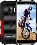 OUKITEL WP12 Outdoor Smartphone Ohne Vertrag, Android 11 Handy ohne Vertrag 4G Dual SIM, IP68 / IP69K Wasserdichter Robustes Handy, 4000mAh Akku, 4GB 32GB, 5,5 Zoll Triple Kamera Face ID/NFC