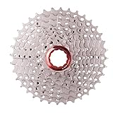 Uayasily 9-Fach Kassette 11-36t Breite Verhältnis MTB Mountainbike Kassette Fit für Mountainbike, Rennrad, MTB, BMX, Sram, S