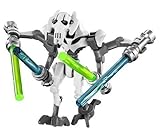 LEGO Star Wars - General Grievous WHITE minifigure 2014 by LEGO TOY (English Manual)