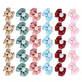 Kadimendium Pet Headwear Groomin, Mädchen Hundebekleidung Welpenzubehör Schöne Haustierhaarschleifen mit Gummibändern für Katze trag