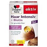 Doppelherz Haar Intensiv – Mit Biotin und Zink als Beitrag zum Erhalt normaler Haare – 100 Kap