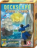 ABACUSSPIELE 38211 - Deckscape - Crew vs Crew – Die Pirateninsel, Escape Room Spiel, Kartensp