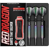 RED DRAGON Razor Edge Spectron 24 Gramm Dartpfeile Tungsten Profi Steel Darts mit Flights und S