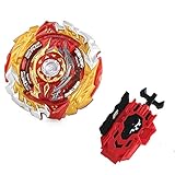 WQQQW Beyblade Burst Turbo Set, Gyro Burst Kreisel Set,4D Bayblade Spielzeug Geschenkx1 + Launcher Mit Box Setx1